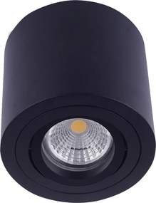 PREZENT 48607 ALMAN II. Hengeres Mennyezeti Lámpa Matt Fekete GU10 IP20