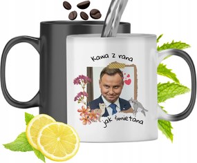 Duda András Színváltó Mágikus Bögre fényképes nyomtatással