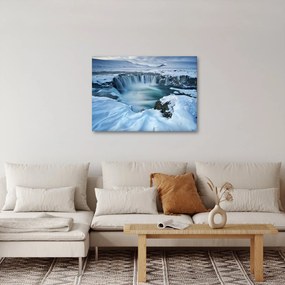 Kép - Istenek vízesése, Izland (70x50 cm)