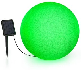 Shinestone Solar 50, gömblámpa, napelem, Ø 50 cm, RGB-LED, IP68, akkumulátor