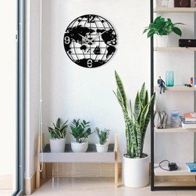 Enzoclock fém falióra, 48×48 cm – S018