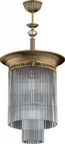 KUTEK FIO-ZWD-1-P FIORE Klasszikus Függesztett Lámpa E27+E14 IP20