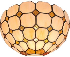 Brilagi - Tiffany stílusú vitrázs falikar DORAN 1xE14/40W/230V