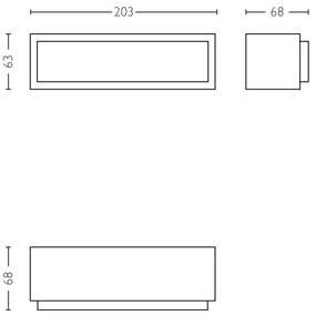 Philips 17354/93/P3 - LED Kültéri fali lámpa LED/4,5W IP44