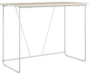 Íróasztal kőrisfa dekoros asztallappal 49x99 cm Dante – Støraa