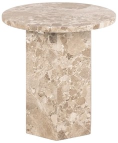 Márvány kerek tárolóasztal ø 50 cm Naxos – Actona