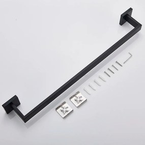 Fürdőszoba fogas BLACK 332917