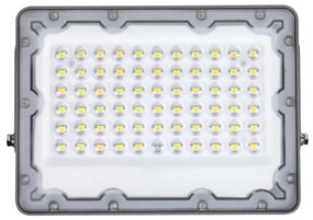 LED Reflektor napelemes panellel FOCUS 60W/10000 mAh 3,2V 6000K IP65 + távirányító