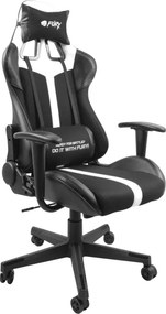 Fury Avenger XL gamer szék, fekete-fehér