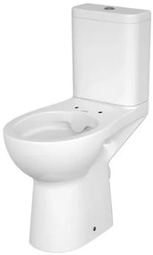 KombinĂĄlt wc Cersanit Etiuda fehĂ©r fĂ©nyes felĂŒlettel  hĂĄtsĂł kifolyĂĄssal K11-0221