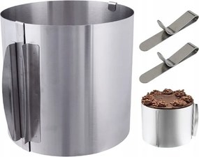 Tortatartó 15cm állítható 16-30 tortatartó karika 2X Gombostű Ajándék