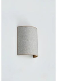 Brilagi - Fali lámpa SEMI 1xE27/15W/230V átm. 20 cm világos szürke