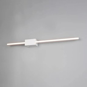 Matt fehér LED dimmelhető fali lámpa Cassino – Trio