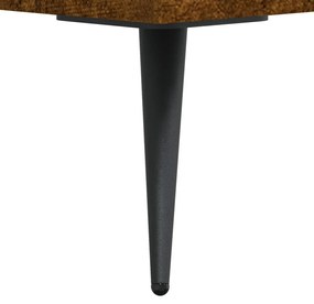 füstös tölgy színű szerelt fa komód 69,5 x 34 x 90 cm