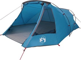 vidaXL 3 személyes alagúttábor Kék és Szürke 328 x 228 x 115 cm