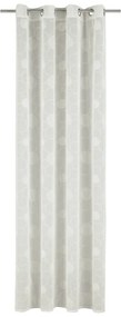 Fehér fényáteresztő függöny 135x245 cm Circles – Sehlbach