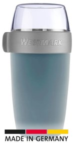 Westmark kétrészes uzsonnás doboz, 700 ml, kék