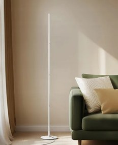 Edishine LED-es sarok állólámpa lábkapcsolóval- Fehér