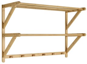 B005 NAT akasztó, bambusz