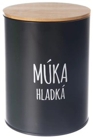 Orion BLACK fémdoboz sima liszthez
