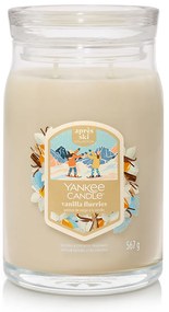 Yankee Candle Illatos gyertya, nagy Signature Vanilla Flurries, 567 g, L