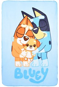 Bluey Snuggle Time polár takaró 100x150cm