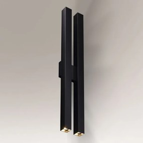Shilo 4706 - Fali lámpa DOHA 4xGU10/15W/230V fekete