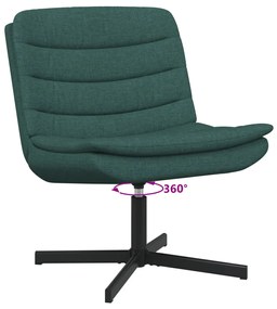 Forgószék Sötétzöld Szövet Standard Forgó Sötétzöld forgószék