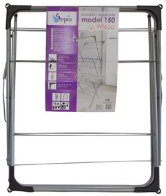 Erga Model 150, 3 szintes ruhaszárító 59,5x52,2x130,5 cm, fehér, ERG-SEP-10STWIE000A02