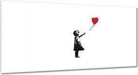 Képek 115x55 Lány Léggömb Banksy