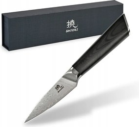 Shiori Hiashi Shoto damaszkuszi acél zöldséghámozó kés 9 cm