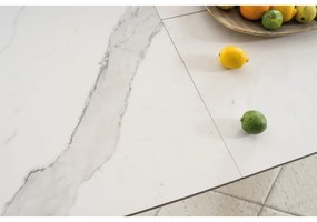 Armani bővíthető kerámia asztal fekete 160-220cm