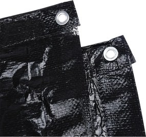 Redcliffs Sátorponyva, 3 x 4 m, fekete, 3 x 4 m