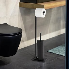 WENKO 23710100 - WC-kefe HELLA 15x69 cm fekete