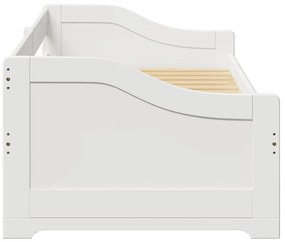 fehér nappali ágy matrac nélkül IRUN 90x200 cm