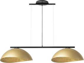 SIGMA LIGHTING 40580 SOLAR Többágú Függesztett Lámpa Fekete, Arany E27 IP20