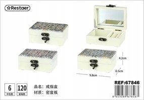 Elegáns ékszerdoboz változatos mintákkal