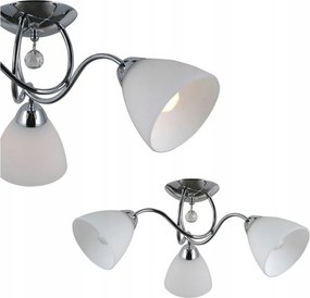 Mennyezeti lámpa króm Lugano PND-5643-3 Italux