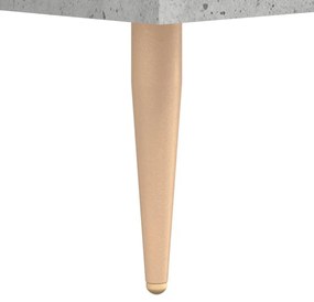 betonszürke szerelt fa TV-szekrény 150x30x44,5 cm