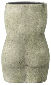 Emeli szürkészöld terrakotta váza, magasság 16 cm - Bloomingville