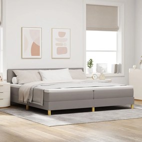 Box Spring Ágy Matraccal Többszínű 200x200 cm Szövet