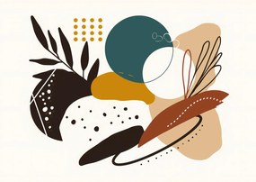 Poszter 84x59,5cm Virágos kaleidoszkóp