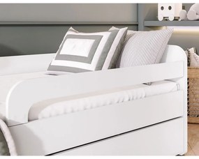 Fehér gyerekágy matraccal-ágyráccsal 80x200 cm Duuli – ELTAP