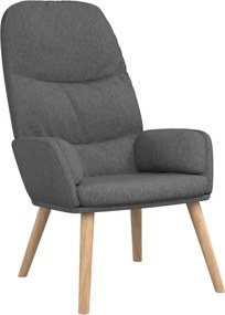 vidaXL világosszürke szövet pihenőfotel