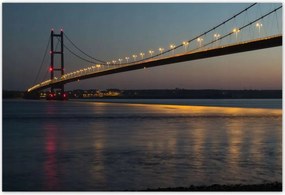 Poszterek 200x135 Híd lámpákkal