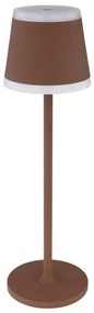 Globo 58433R - LED Dimmelhető asztali lámpa RIDLEY LED/4,6W/3,7V 3000K barna