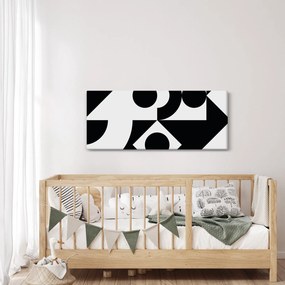 Kép - Geometriai absztrakció N⁰1 (120x50 cm)