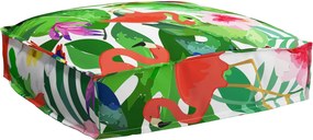 vidaXL Párna Virágos Sokszínű 50 x 50 x 12 cm Oxford Szövet