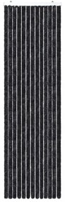 antracitszürke zsenília rovarfüggöny 56 x 200 cm