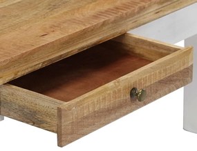 tömör mangófa dohányzóasztal 110 x 50 x 40 cm